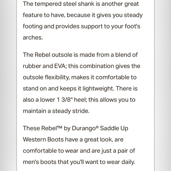 Rebel by Durango Saddle Up Western Boot - Picture 4 of 16